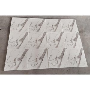 Azulejos de cerámica de 40x40 cm, azulejos para suelo, azulejos brillantes, azulejos cuadrados para suelo, 400 mm x 400 mm, azulejos para habitación, color blanco - Product Image 5