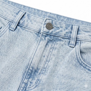 High Waisted Acid Wash Denim Shorts Women Vintage Ripped Sexy <b>Jean</b> Shorts Summer Casual Distressed Booty Shorts - Product Image 2