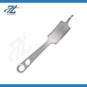 Palanca Ósea Curva Hohmann, Modelo Leicester Royal Infirmary, 340 mm de Largo x 23 mm de Ancho, Instrumentos Quirúrgicos Manuales de Acero Inoxidable - Product Image 2