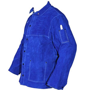 Abrigos y Chaquetas de Cuero Vacuno de Primera Calidad, Resistentes al Fuego, Nueva Llegada, Chaqueta de Soldadura para Hombre y Mujer - Product Image 2