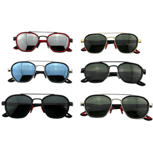 <span class=keywords><strong>Gafas</strong></span> de Sol Clásicas con Montura de Acetato Estilo Tortuga, Unisex, Protección UV400, <span class=keywords><strong>Gafas</strong></span> de Conducir, Montura de Piloto de Diseño de Lujo - Product Image 5