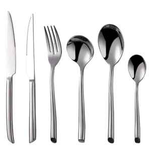 Juego de Cubiertos de Acero Inoxidable de Lujo, Tenedor, Cuchillo, Cuchara, Juego de Cubiertos con Acabado Espejo, Vajilla Moderna, Juego de Vajilla para Cocina - Product Image 4