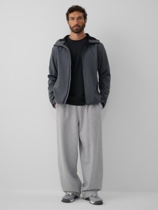 Veste softshell à capuche personnalisée pour homme, décontractée, entièrement zippée, résistante à l'eau et au vent, avec poches utilitaires, légère, pour l'extérieur - Product Image 5