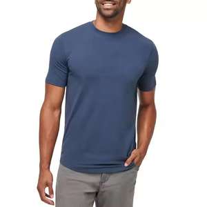 T-shirt décontracté pour homme, col rond, manches courtes, pour le sport et la maison, à prix abordable - Product Image 1