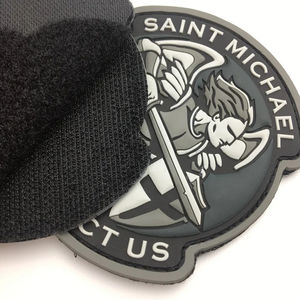 Nouveaux patchs en caoutchouc PVC à logo gaufré, design tendance, logo et taille personnalisés, patchs en caoutchouc PVC en gros, sur mesure - Product Image 2