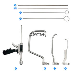 Pince de réduction collinéaire orthopédique de type pistolet, ensemble d'instruments de réduction, instrument chirurgical vétérinaire par Surgiright Instruments - Product Image 2