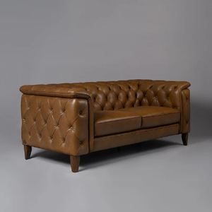 Sofá de Cuero, Diseño Moderno y Elegante, Alta Calidad, para Hogar, Hotel y Restaurante, Decoración de Alta Gama - Product Image 3