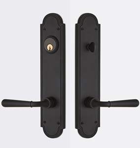 Elegante Tirador de Puerta Doble de Latón Dorado y Acero Inoxidable para Muebles del Hogar, Personalizable con Puerta de Pasaje y Privacidad - Product Image 6