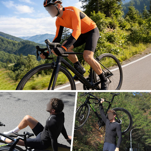 Maillot de cyclisme personnalisé pour homme, manches courtes, léger, respirant, anti-UV, vêtements de vélo professionnels - Product Image 5