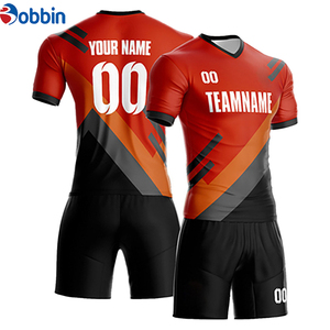 Camiseta de Fútbol Personalizada con Sublimación, Camisetas de Fútbol Baratas de Alta Calidad, Transpirables, Uniformes Deportivos Personalizados - Product Image 1