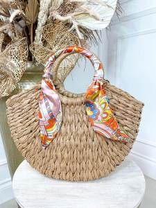 Sac de plage en jacinthe d'eau tressé à la main, écologique, vente en gros Vietnam - Product Image 1