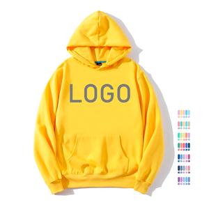 Sweat à capuche d'hiver pour homme, personnalisé avec logo, 100 % coton molletonné, coupe oversize, imprimé, zippé, sans cordons, vente en gros - Product Image 1