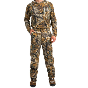 Pantalones de Caza Transpirables de Lona con Camuflaje para Hombre, Pantalones Cargo de Poliéster Impermeables para Uso en Exteriores de Verano - Product Image 3