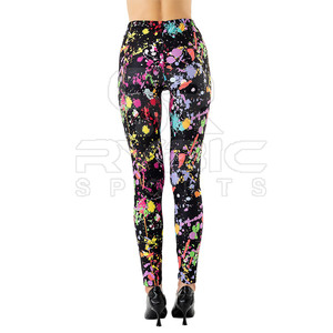Leggings de sport légers pour femmes, sublimés, confortables, respirants, extensibles, pour le yoga, les entraînements et les activités sportives. - Product Image 3