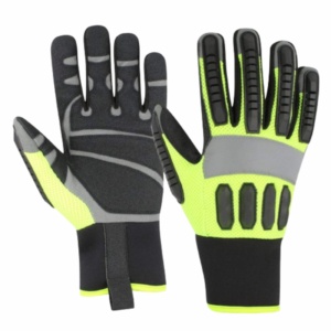 Guantes de Seguridad de Alto Rendimiento Antiabrasión, Resistentes al Deslizamiento, con TPR Inyectado, Cuero Sintético Amara, Protección Mecánica para Manos y Brazos - Product Image 1