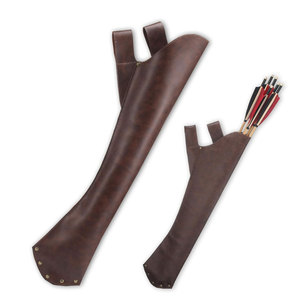 Arco de Cuero para Tiro con Arco, Elegante, Duradero, Diseño Artesanal, Correa Ajustable, Ligero, Cómodo para Entrenamiento - Product Image 1