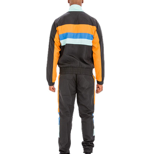 Ensembles coupe-vent pour garçons, style actuel, coupe classique, prix de gros, fermeture éclair sur le devant, style sportif, respirant, ensemble coupe-vent pour hommes - Product Image 2