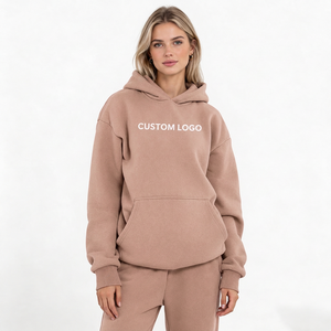 Sweat-shirt à capuche personnalisé pour femme, en mélange de coton doux, fournisseur pour les commandes de gros internationales - Product Image 2