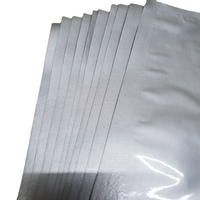 Bolsas de papel de aluminio Impresión personalizada de plata Sellado térmico de un solo uso Bolsas de vacío Mylar a prueba de olores