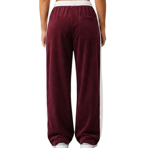 Pantalon de jogging décontracté pour femme, taille haute, éco-responsable, coupe large, avec cordon de serrage, élastique, ample, pour le printemps et l'automne - Product Image 6