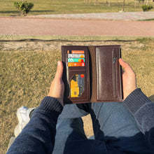 Cartera de Cuero Sintético de Alta Calidad para Hombre, Impermeable, Elegante, Delgada, Bifold, con Tarjetero, Personalizada y a la Moda - Product Image 4