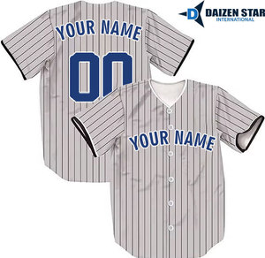Custom Baseball Uniform Jersey Lightweight Moisture Wicking Team Sports Shirt - Product Image 6