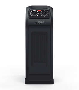 Calentador Eléctrico con Protección Contra Sobrecalentamiento MA-PTC-SH003A, Sin Control por Aplicación, Fabricado en Vietnam para Uso Doméstico, Negro, Mecánico - Product Image 4