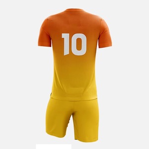 Nouvelle conception de maillots de football en polyester personnalisés, dernière conception de maillot de football uni respirant sublimé sur mesure 2026 - Product Image 2