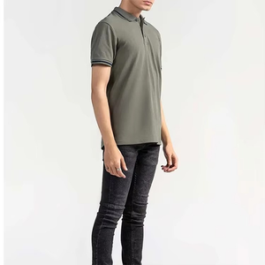 เสื้อโปโลผู้ชายผ้าฝ้ายแขนสั้น ระบายอากาศได้ดี เนื้อผ้านุ่ม สวมใส่สบาย เหมาะสำหรับใส่ทุกวัน - Product Image 5