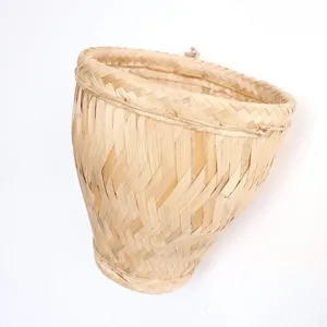 <b>Bamboo</b> <b>Basket</b> Woven From Natural Material Offering Durable Storage Solution For Home Organization And Daily Use - Product Image 1