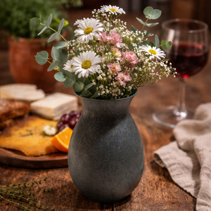 Florero de Metal Hecho a Mano, Decoración Moderna para el Hogar, Centro de Mesa, Florero Decorativo de Hierro para Sala de Estar, Hotel, Oficina - Product Image 1