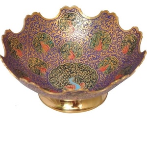 Nuevo Tazón para Servir Frutas y Mezclar, Estilo Vintage, Acabado Metálico Esmaltado, para Hostelería y Cocina, Estilo Clásico, Tendencia Actual - Product Image 2