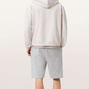 Shorts de sport pour homme en coton 100% léger, respirant, écologique, non tissé, à séchage rapide, avec cordon de serrage, couleur unie, décontracté - Product Image 6