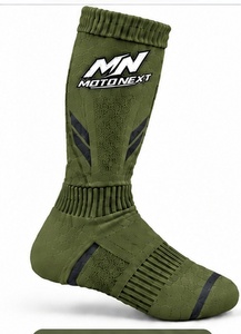 Chaussettes de motocross de qualité supérieure, 100 % spandex, séchage rapide, écologiques, confortables/respirantes, personnalisées, en vente - Product Image 4