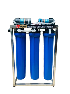 Système RO 50 LPH MEDIN INDIA avec supports MS et SS, boîtier de haute qualité 20 pouces, membrane RO haute TDS - Product Image 2