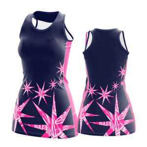 <b>Custom</b> Sublimated Netball Uniform Premium Quality Breathable Netball <b>Dress</b> Lightweight Quick Dry Polyester Team Sportswear - Product Image 4