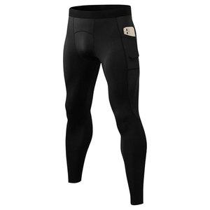 Pantalones Deportivos de Compresión para Hombre, de Alto Rendimiento, el Mejor Servicio, Precio al por Mayor, Transpirables, Cómodos y de Alta Calidad - Product Image 1