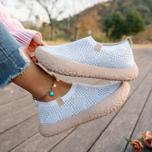 Zapatos de Caminar Cómodos para Mujer, Primavera-Otoño, Plataforma Gruesa, Aumentan la Altura, Ligeros, Transpirables, Antideslizantes, Zapatillas Casuales - Product Image 2