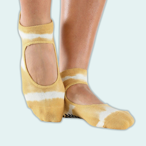 Calcetines de yoga y pilates para mujer ODM Vietnam, con agarre, teñidos, para barre, antideslizantes, con logo personalizado, venta al por mayor de fábrica. - Product Image 1