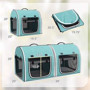 Zaino Trasportino Lusso Casual per Gatti, Borsa da Viaggio Portatile con Chiusura a Cerniera e Fantasia Animale per Proprietari di Gatti in Movimento - Product Image 6