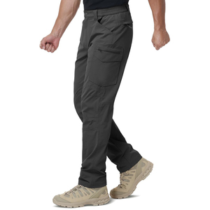 Fabrication de pantalons de randonnée sur mesure en matériau résistant aux intempéries avec construction extensible pour un confort maximal lors de la randonnée en montagne - Product Image 1