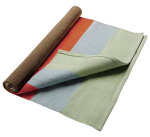 High quality Non-Slip Floral Pattern Modern Plush Loop/Cut Pile Jute Backed Rugs for Home & Outdoor Use exercise use <b>yoga</b> <b>mats</b> - Product Image 3