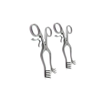 Retractor autoajustable Weitlaner de acero inoxidable, separador de piel, instrumentos quirúrgicos - Product Image 4