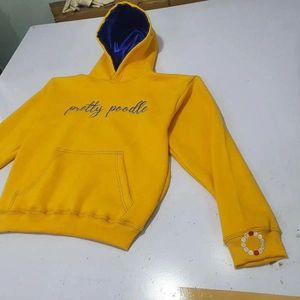 Sudadera con capucha negra para hombre, diseño personalizado, de algodón grueso, estilo casual para otoño, con estampado en la espalda. - Product Image 3