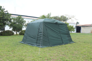 เต็นท์ครอบครัว CAMPTOWN SUNREX340 สำหรับตั้งแคมป์กลางแจ้ง มีห้องนอน ห้องนั่งเล่น ใช้ได้ทุกฤดู ติดตั้งง่าย รวดเร็ว เหมาะสำหรับแกลมปิ้ง ตกปลา และปิกนิก - Product Image 4