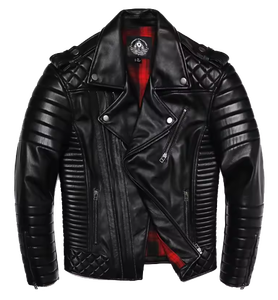 Chaqueta de Motocicleta de Cuero Unisex para Invierno, con Cierre, Manga Larga, Secado Rápido, Informal, con Bolsillos con Cremallera - Product Image 2