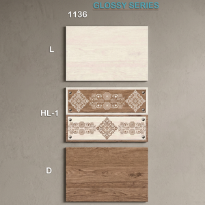Carreaux muraux numériques en céramique vernissée brillante réfléchissante rose contemporaine 200x300mm Vistaar Factory Direct - Product Image 4