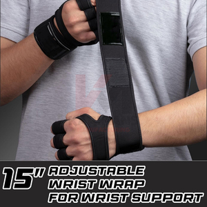 Premium Weightlifting Gloves <b>Men</b> Women Gym Anti Slip Grip Workout Training Fitness Gloves OEM Supplier - Product Image 3