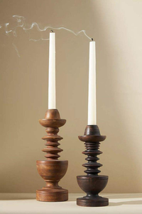 Portavelas de Madera para Decoración del Hogar, Hecho a Mano, para Velas de Navidad o Pascua, por Reality Handmade Enterprises - Product Image 3