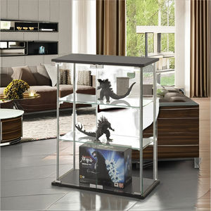 Vitrina de vidrio templado pequeña y moderna para sala de estar, comedor, apartamento, hogar, Hotel, pasillo y entrada, 2 unidades - Product Image 2